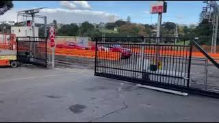 Solar Powered Gates Installed By Crosbies Security