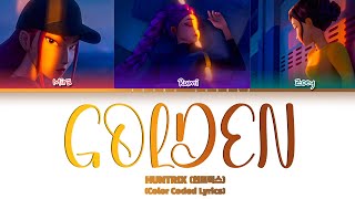 Huntrix 헌트릭스 Kpop Demon Hunters Golden Color Coded Lyrics