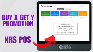 NRS POS "Buy x Get y" Promotion Tutorial Profile