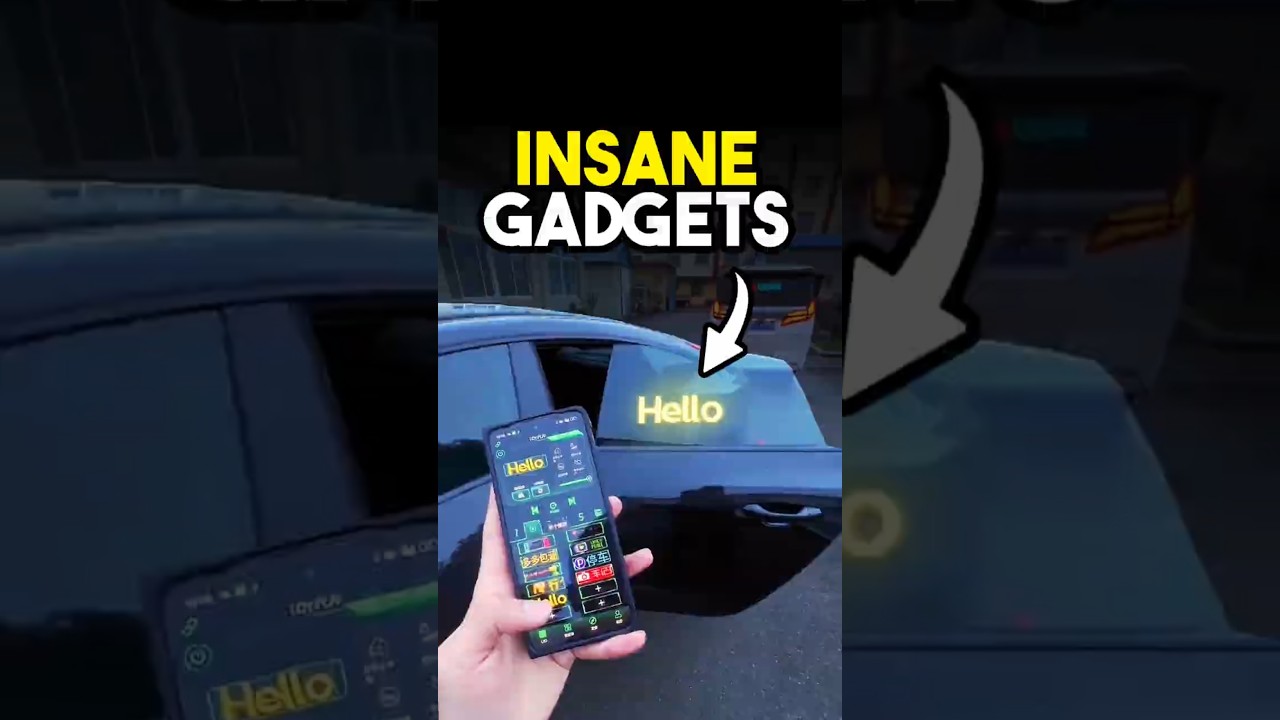 The Most Insane Car Gadgets Ever 😮