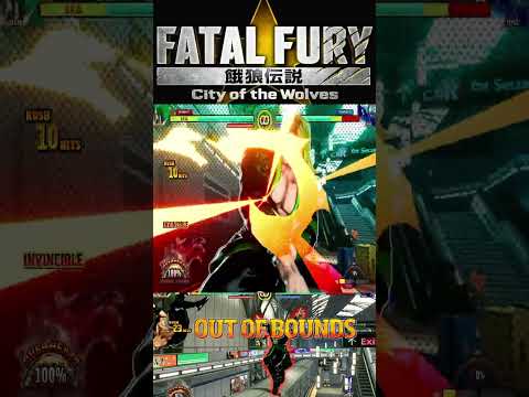 Gato Out of Bounds Combo (Fatal Fury: City of the Wolves) #fatalfurycityofthewolves #snk #ps5