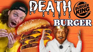 Secret Menu: Burger King Suicide Burger Challenge - Can I Eat the Quad Stacker