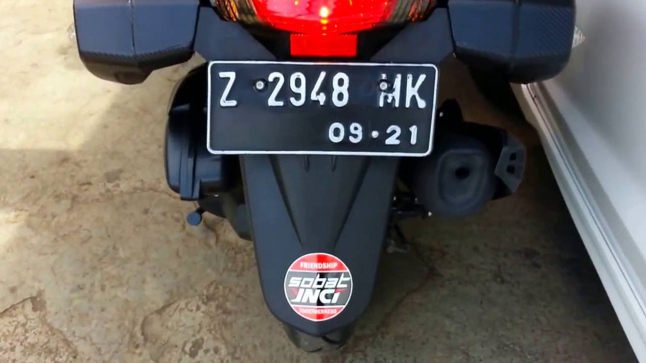 NMAX HITAM DOFF SIDE BOX SPION R25 KNUCKLE YouTube