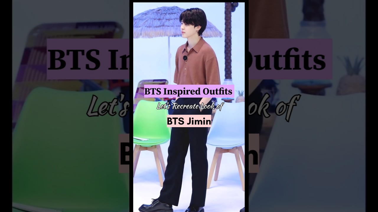 3/7 Unisex BTS Inspired Outfits | JIMIN 