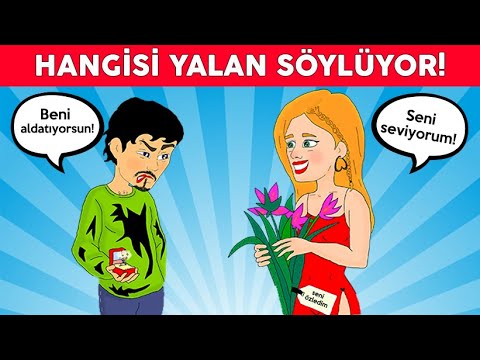 Hangisi Yalan söylüyor? Çözmek İçin Uzmanlık Gerektiren Zorlu Bulmacalar