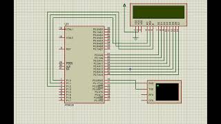 LCD interfacing with 8051 microcontroller