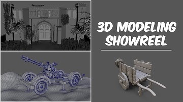 3D Modeling Showreel | 3D Modeling Portfolio | 3D MODELING DEMOREEL 2024 | Sandeep Kumar