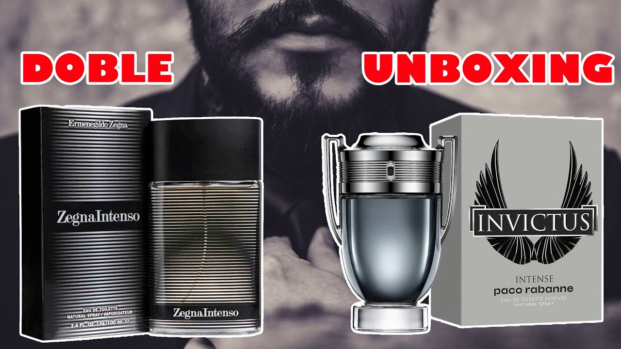 Doble unboxing Zegna Intenso e Invictus Intense + primeras impresiones! -  YouTube