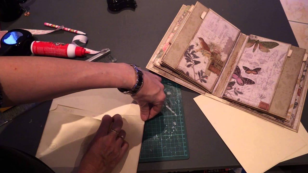 1er TUTO album enveloppes