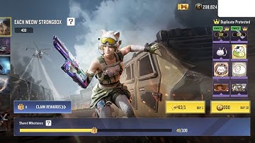 |BUYING EACH MEOW STRONGBOX EPIC URBAN TRACKER| CODM!!