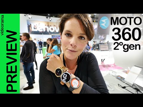 Motorola Moto 360 2gen preview español IFA15 YouTube