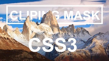 Clipping Mask Image CSS3  2019