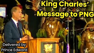 Prince Edward Delivers King Charles Message To Papua New Guinea 50Th Independence Anniversary