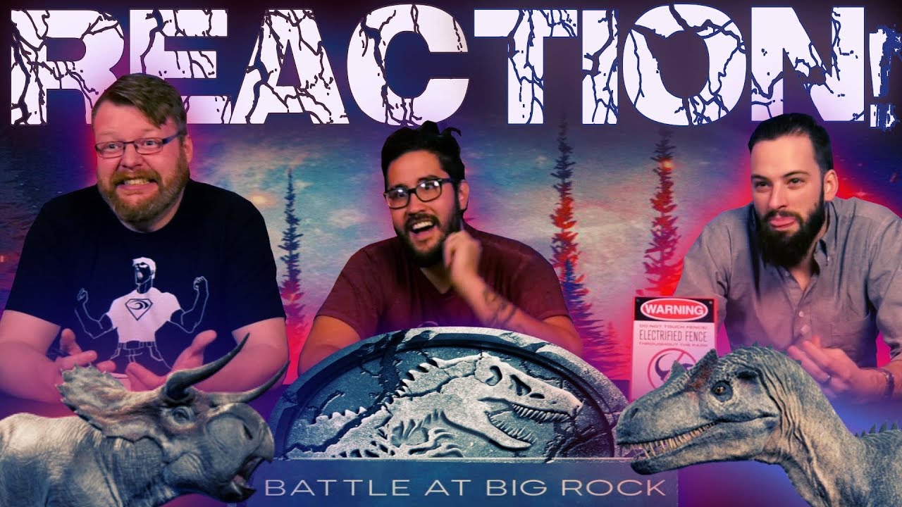 blind wave my hero academia Battle at Big Rock | An All-New Short Film | Jurassic World REACTION!!