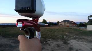 A very accurate Machine Vapor shooting video