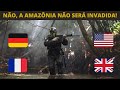5 MOTIVOS PELOS QUAIS NINGUÉM VAI TENTAR INVADIR A AMAZÔNIA