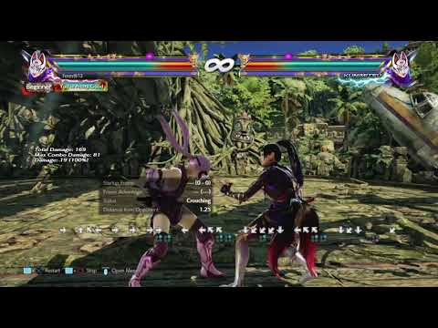 You can't low parry these Kunimitsu low attacks! v5 Tekken 7 20230701171905