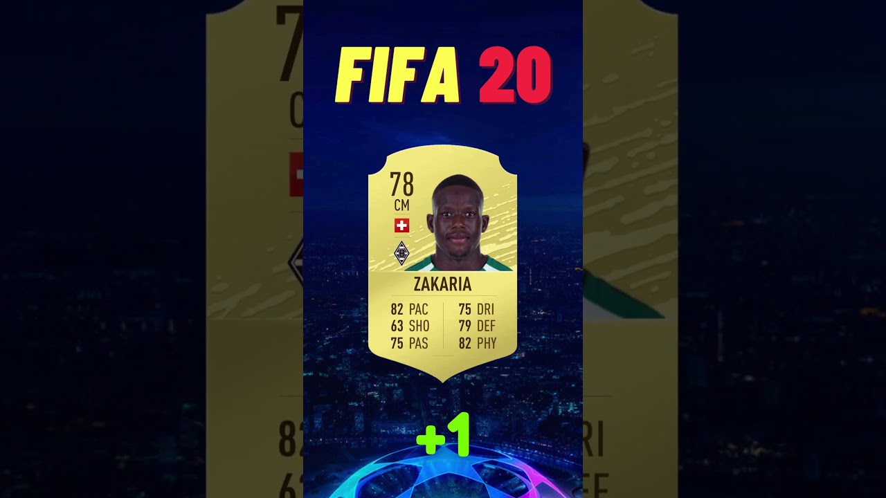 DENIS ZAKARIA FIFA EVOLUTION IS CRAZY 🔥⭐ 