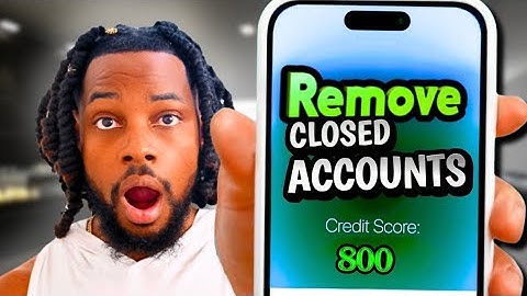 How To Remove Closed Accounts From Credit Report