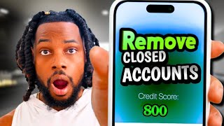 How To Remove Closed Accounts From Credit Report 2024