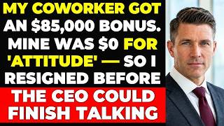 Details My Coworker Got an $85,000 Bonus. Mine Was $0 for ＂Attitude＂—So I Resigned Before the CEO Could .... Guide