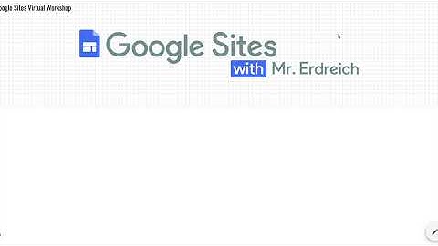 How to set Privacy Permissions and Publish a Google Site