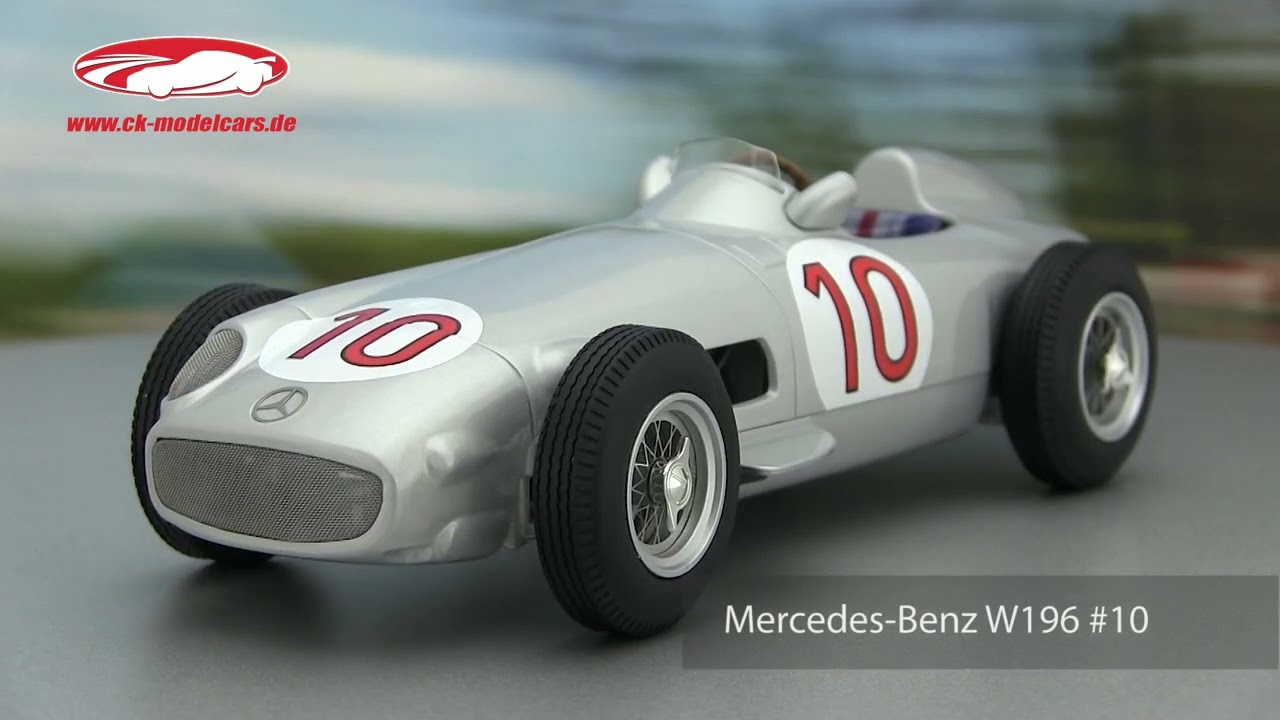 Werk83 1:18 J.M. Fangio Mercedes-Benz W196 #10 勝者 ベルギー GP