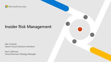 Insider risk management