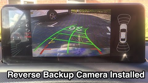 Reverse Backup Camera Install BMW 1 Series E88 E87 E82 E81