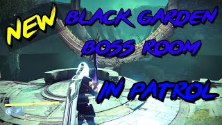 How To Get To Black Garden Boss Room In Patrol!!