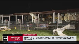 Valley View community continues recovery, cleanup after deadly tornado