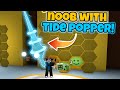 Noob with tide popper gets 50 bees in 2 hours bee swarm simulator