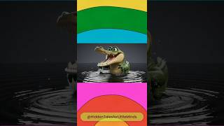 The Monkey Who Outsmarted a Crocodile! 🐒🐊 | A Clever Story with a Powerful Lesson