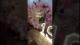 Birthday party Decoration balloon decoration ideas #decoration #decor #birthday #ideas #balloons ￼￼