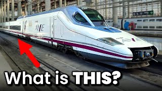 Spain’s FASTEST HighSpeed Train has this CRAZY feature!  Renfe AVE Review
