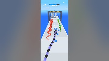 Snake Run Race level 55 | All level gameplay Android iOS #shorts #mobilegames #gameplay #walkthrough