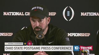 Ohio State postgame press conference: Ryan Day, Will Howard, Cody Simon | 2025 National Championship