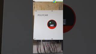 140 KW On Grid Solar Power Plant | Polycab Solar Inverter | Commercial Solar Project