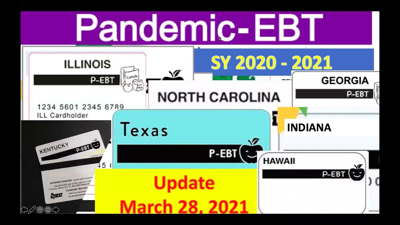 Pebt update Texas, Illinois, North Carolina, Kentucky,