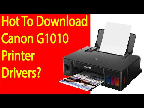 Canon G1010 Driver Download and Installation