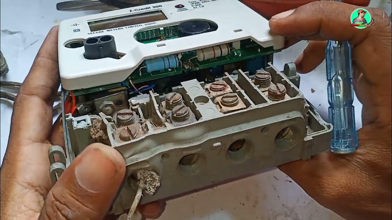 How To Open Electric Meter ! Electric meter Working principle ! Meter