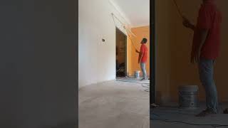 cara mengecat dinding