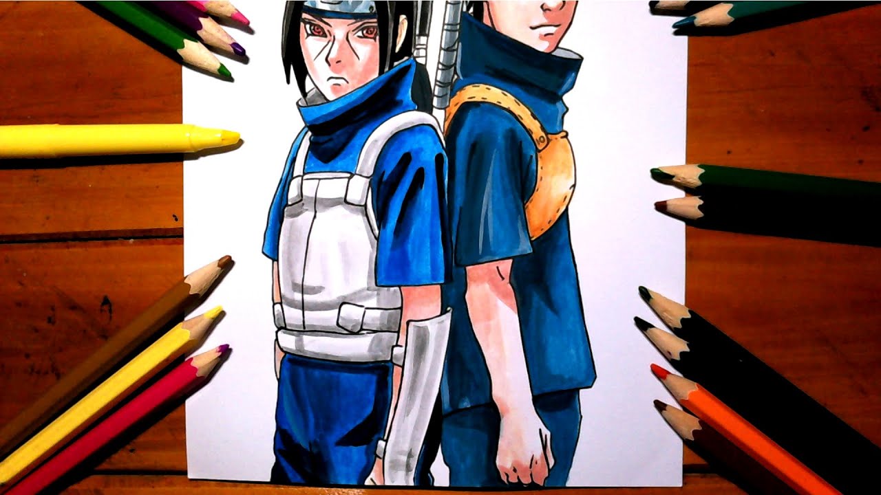 Meu desenho do itachi e shisui - Samsung Members