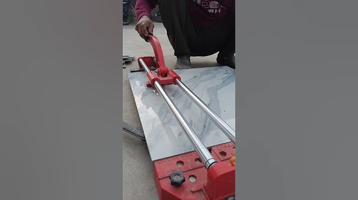 How to use Manual tile cutter #shorts