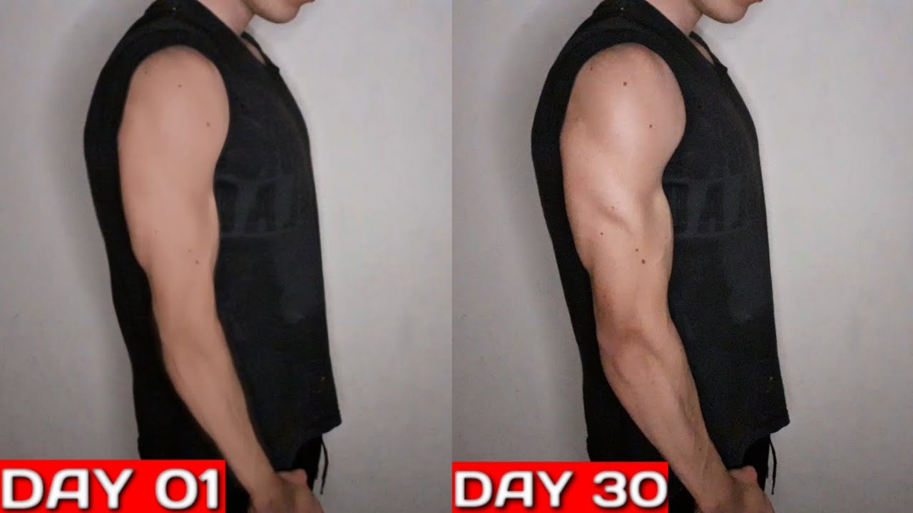 FAÇA ESSES EXERCÍCIOS DURANTE 30 DIAS PARA BRAÇO GRANDES (EM CASA ...