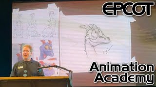 Animation Academy – Learn to Draw Figment | EPCOT International Festival of the Arts 2024
