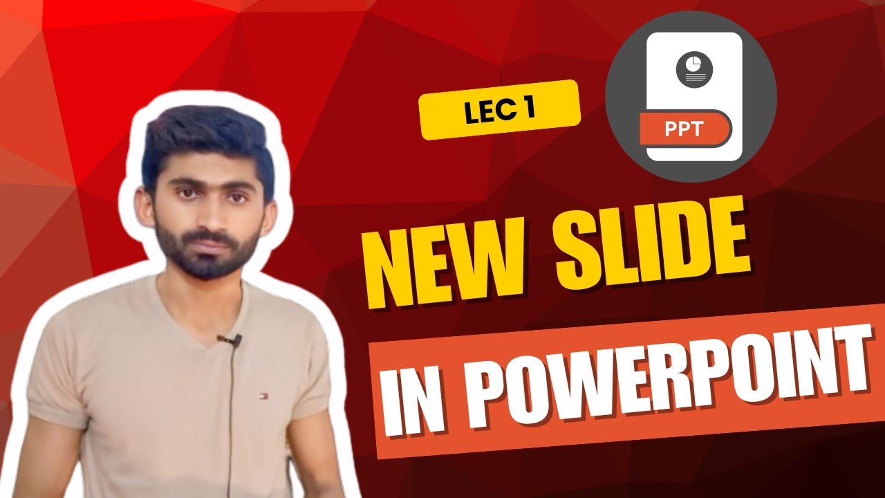 How to Add a New Blank Slide In PowerPoint - YouTube