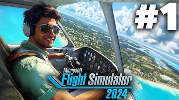 MICROSOFT FLIGHT SIMULATOR 2024 Career Mode Gameplay Walkthrough Part 1 - NEW PILOT