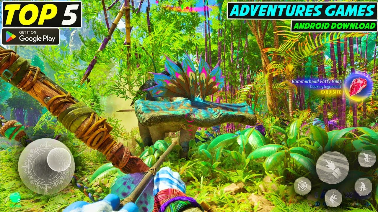 Top 5 Adventure Games For Android | Best Adventure Games For Android ...