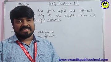 Class 6th Mathematics Ch-1 EX 1C,1D by Anuj Yadav Sir